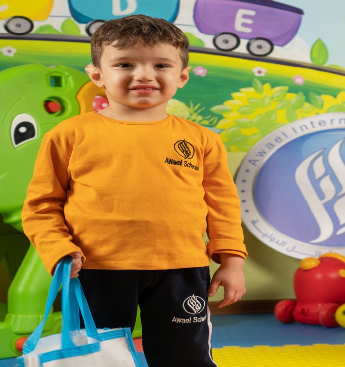 New buds have blossomed at Awael Kindergarten; we pray for their well-being and blessings, and we exert every effort to teach and care for them