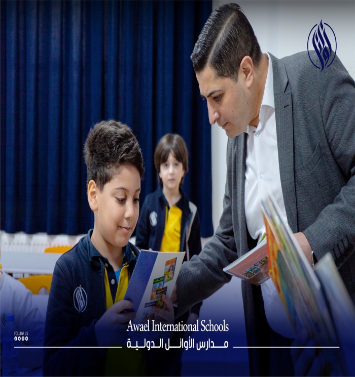 Our wonderful students at Awael International Schools launched an inspiring initiative by setting up a small library in their classroom