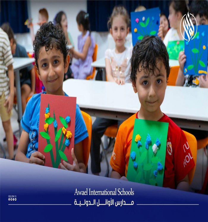 Our students’ creativity at Awael Summer Club