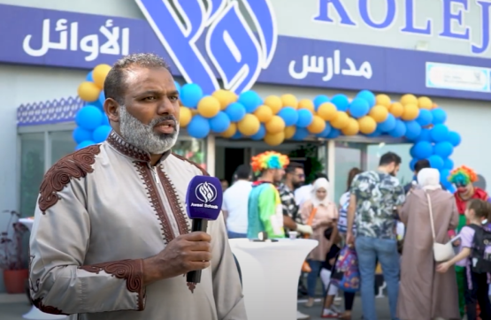 بعض اللقاءات العفوية و انطباع الأهالي عن البيئة التعليمية في مدارس الأوائل الدولية