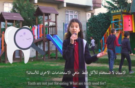 استمعوا  لطلاب مدارس الأوائل و هم يتحدثون عن دور الأسنان في حياة الحيوانات