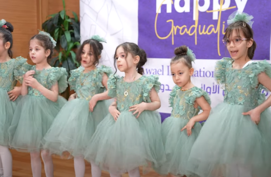 From Awael Kindergarten’s end-of-year ceremony – KG3